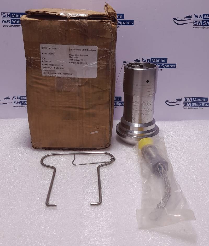 Vishay Nobel P9420-807-0700P Pressure Transducer 0-10000 PSI SG 4-20mA P94208070700P