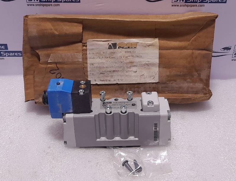 Parker H1EVXBG0B9C Solenoid Valve 145PSIG 1000kPa Max P04749B9 Coil 24VDC 3.2W