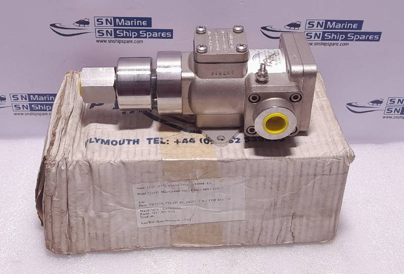 Pyropress PF263S1B/BX34F22C/67S3AA Titan Flameproof Pressure Switch NOV 30151891-X3D