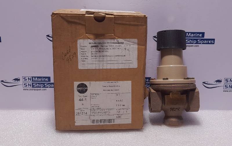 Samson 44-1B Pressure Reducing Valve 2720-611310701.02 Kvs 5.0 G1 150?C 0.2-2 Ba