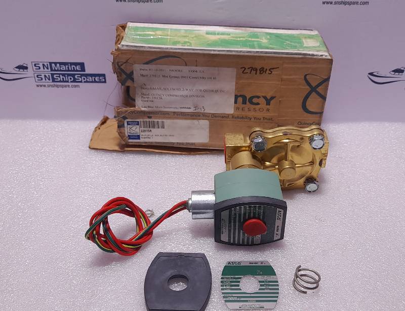 Asco 22015R SolenoidValveRebuild Kit 302336-V Pipe ¾ 16.1WAir, Inert Gas 5-250 PSI