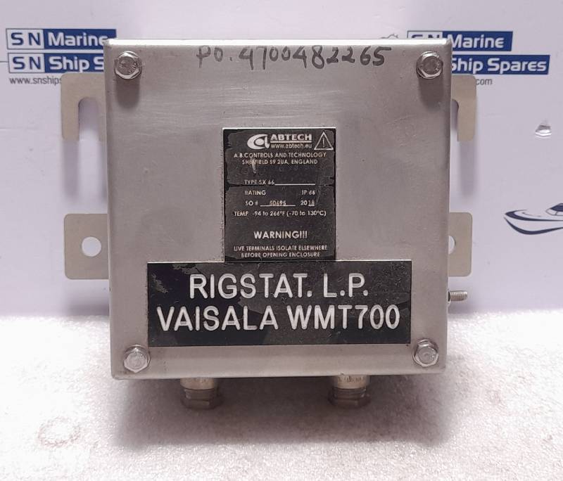 ABTech SX66 Hazardous Area Enclosure Rigstat. L.P. Vaisala WMT700