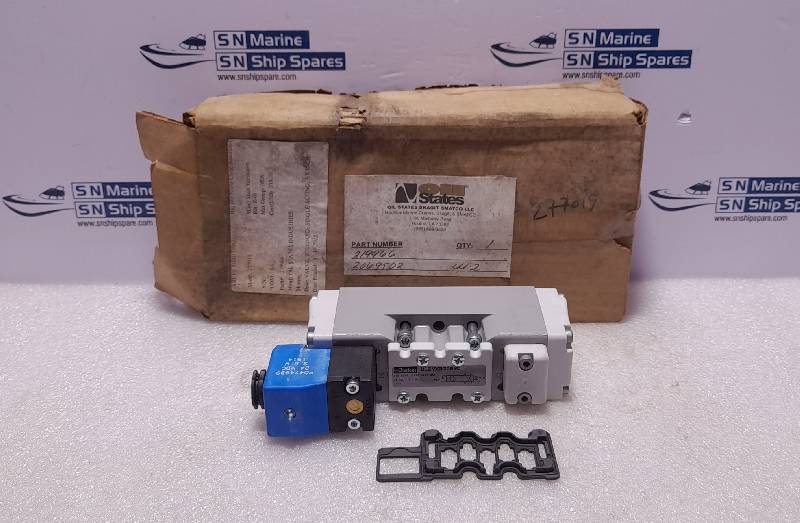 Parker H1EVXBG0B9D Solenoid Valve P04749B9 Coil 24VDC 3.2W 145PSIG 1000kPa Max