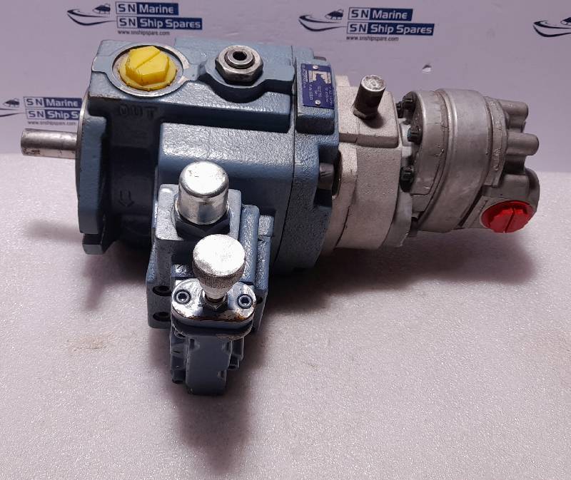 Continental RF-P-1SP15017-A Hydraulic Vane Pump PVX-15B30 Eaton 26008-RZC Gear Pump