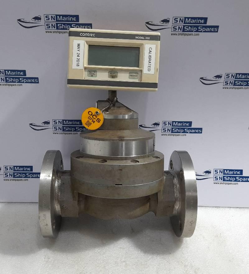 Trimec MP050S221-141 Flow Meter Contrec 202 Totalizer 202Di & 214Di