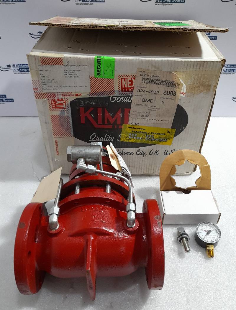 Kimray 218 FGT PR Gas Regulator KIM-ABW Pressure Reducing Valve ABW