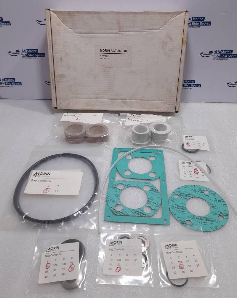 Tyco Morin Actuator S-RK135-2 Seal And Bushing Repair Kit SRK1352