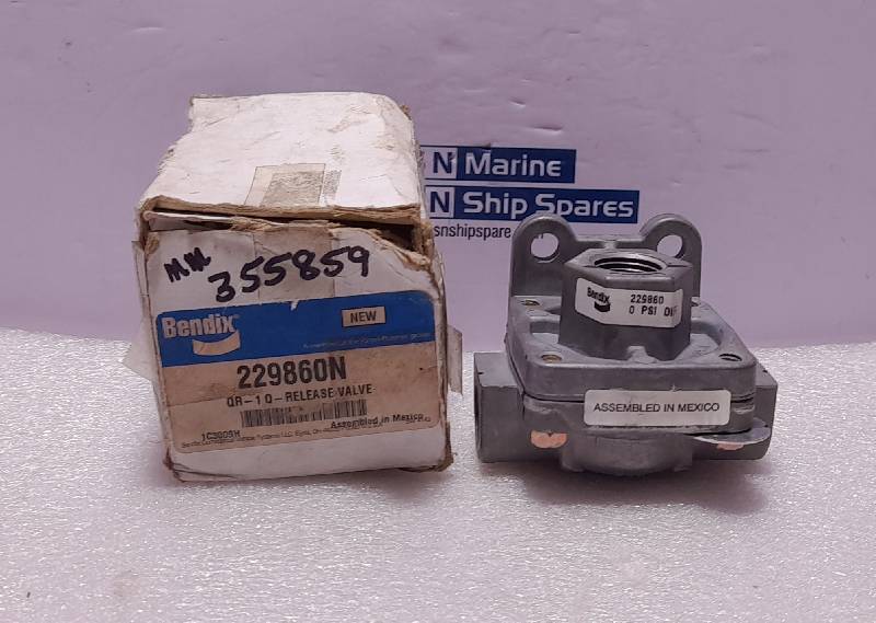 Bendix 229860NQR-1 Q-Release Valve 229860 Nov 7500633 Quick Release Valve