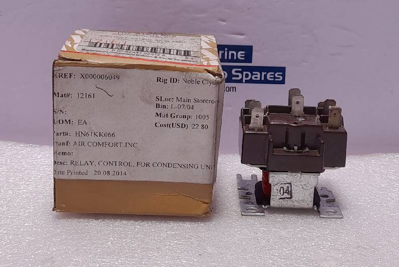 Honeywell R8222D 1121 Control Relay 24V 50/60HzHN61KK066-ACarrier HN 61KK 066