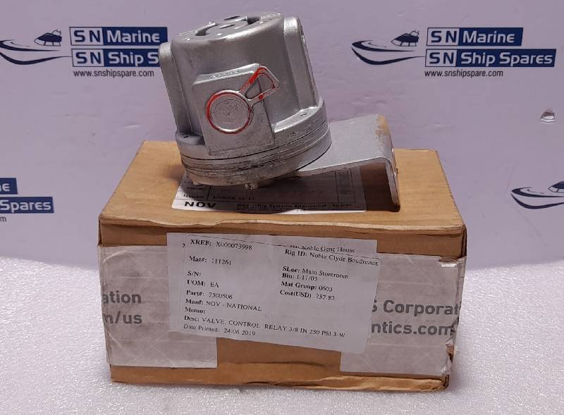 Rexroth Aventics R431003663 3-S Relay Valve P-055160-00000NOV 7500506