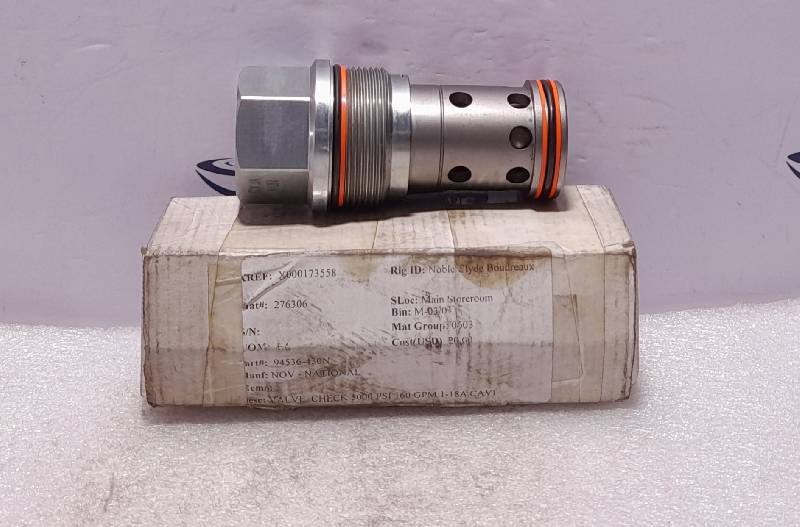 Sun Hydraulics CXJA-XCN Check Valve Cartridge NOV 94536-430N CXJA XCN