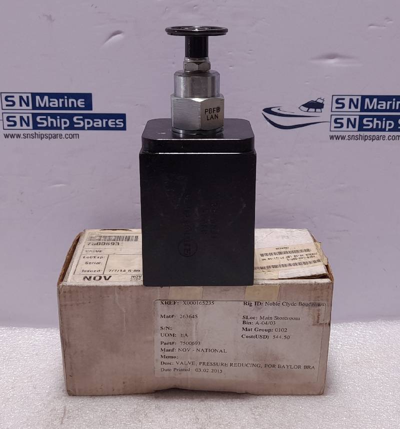 Sun Hydraulics BBP/S With PBFB-LAN NOV 7500693 Pressure Reducing Valve