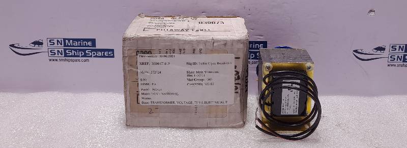 Honeywell AT88A 1047 Transformer NOV 962459 Sec 24V @ 75VA Pri 480V 50/60Hz