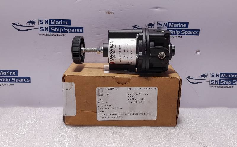 Fairchild 10262 Pneumatic Precision Regulator NOV 7817493 Range 2-150 PSIG