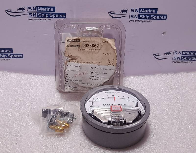 Dwyer Magnehelic 19126 Pressure Gauge W20AA RG Max Pressure 15 PSIG