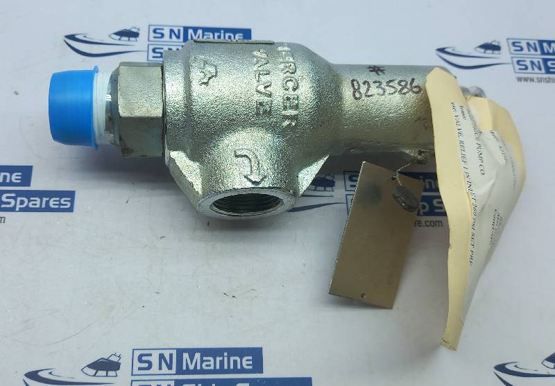 Mercer Valve 91-17D51T09E1 Relief Valve 1 In Inlet 260PSI Price Pump 5505