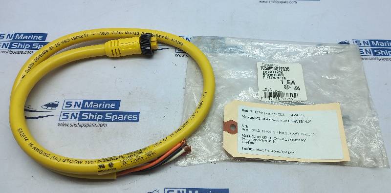 Daniel Woodhead 105000A01F030 Female Cord 5Pole 5AWG Size