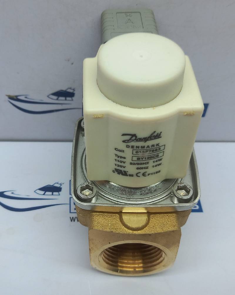 World Water System VSDB1640 Solenoid Valve 1 In Danfoss BY120CS Coil