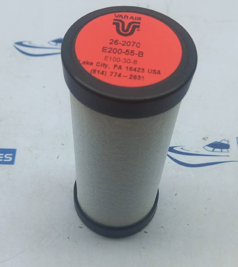 Van Air System 26-2070 Air Filter Model: E200-55-B/E100-30-B