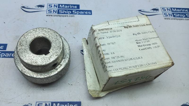 Hannon Hydraulics H6725-30C Circulating Pump Coupling Model 200 1 X 1/4