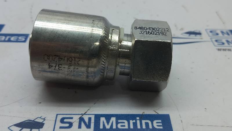 Pirtek Fluid DLF1SS-3012J Tubeb Connector M30-22L