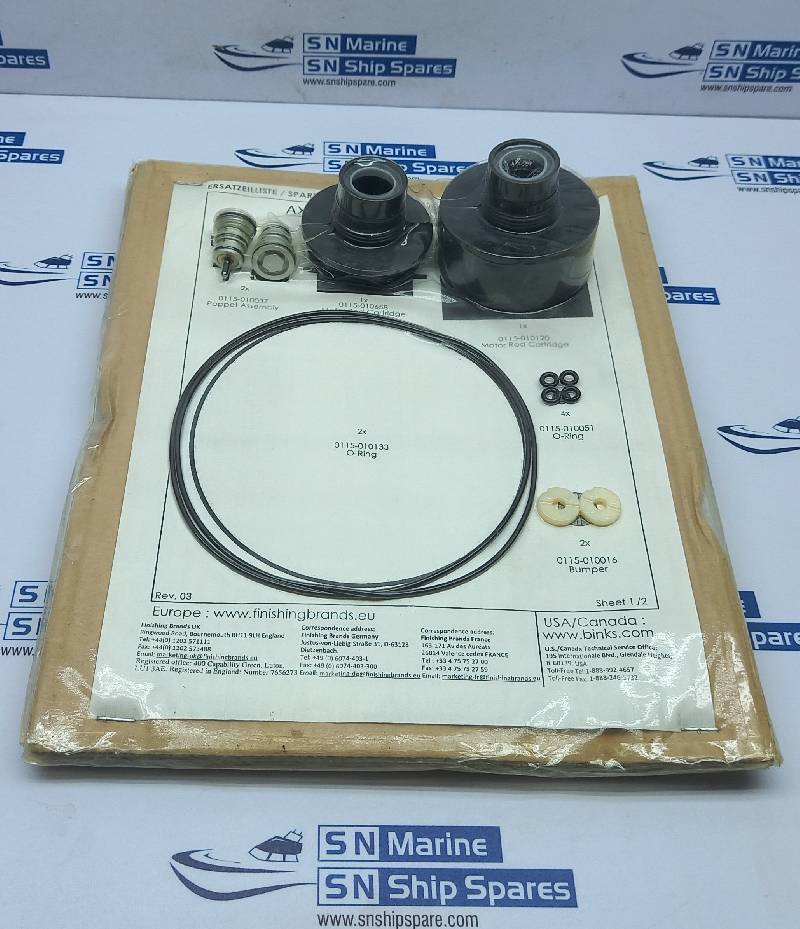 Binks 0115-010301 AX-140 Air Motor Repair Kit