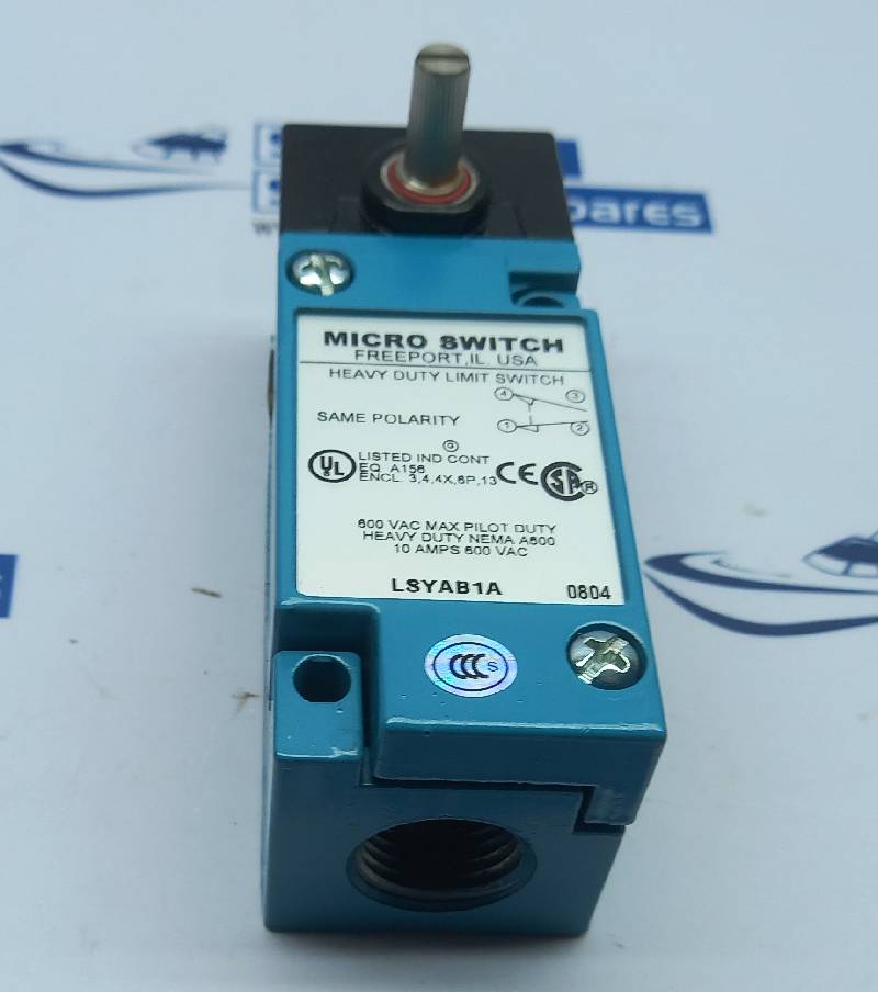 Honeywell LSYAB1A Heavy Duty Limit Switch 600Vac 10AMPS