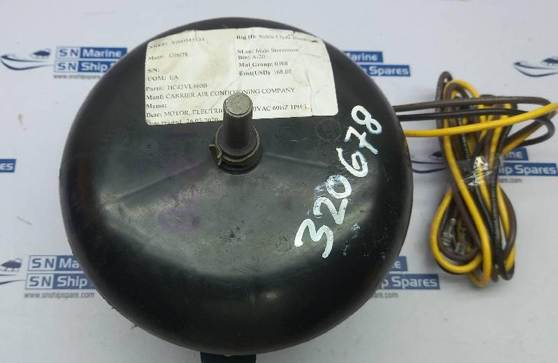 Gentec 5KCP39JG Electrical Motor 1/2HP 1075RPM 460V F737BS Carrier HC43VL460B