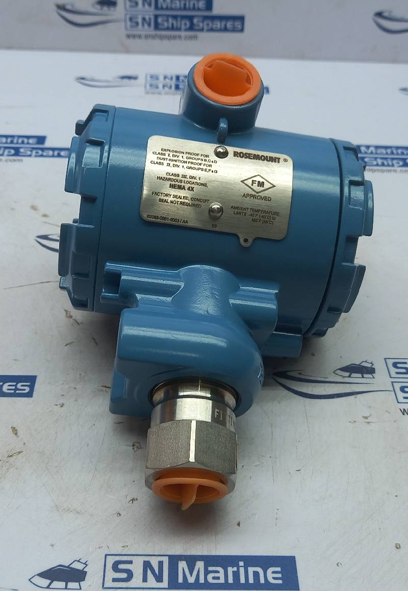 Rosemount G4S22A1E5 Pressure Transmitter 0 To 4000Psi 10.5-36Vdc NOV 223184