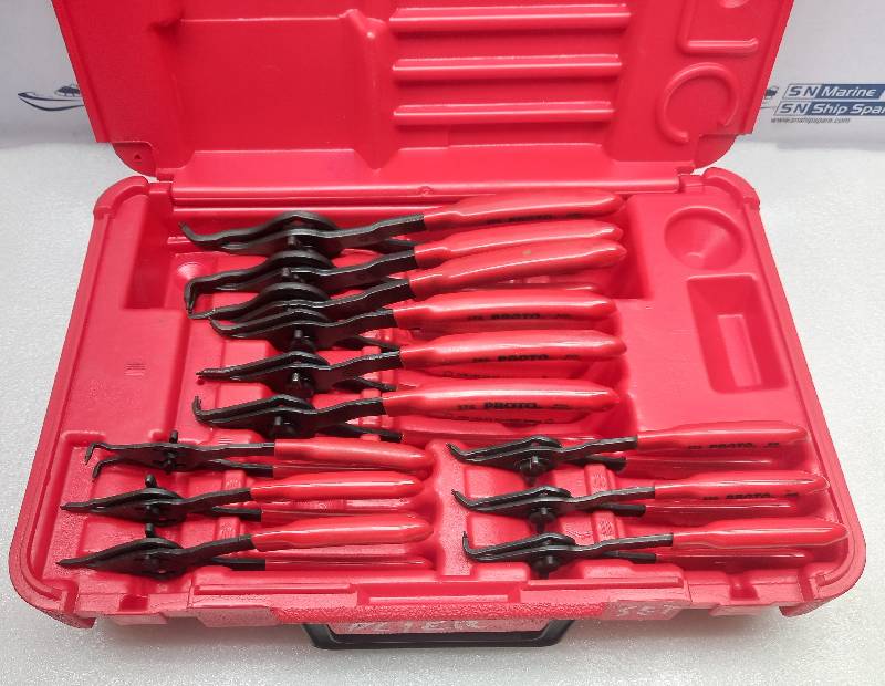 Proto 360B 12Pliers Convertibles Retaining Ring Plier Set