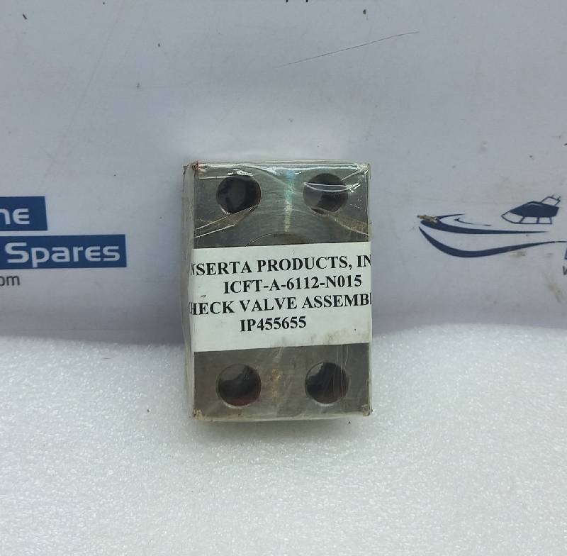 Inserta ICFT-A-6112-N015 Check Valve Assembly Hannon Hydraulics H6725-32