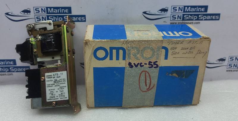 Omron ATS-11 Pneumatic Timer 100Vac 50Hz 100/110Vac 60Hz