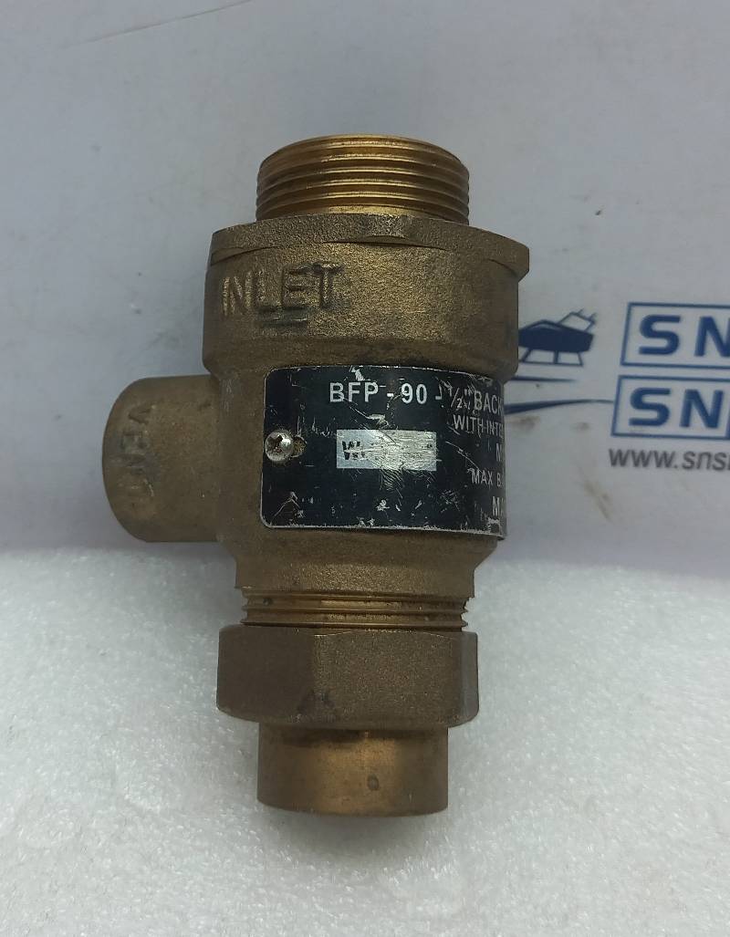 BFP-90-1/2 Backflow Prevent Valve Max 175Psi