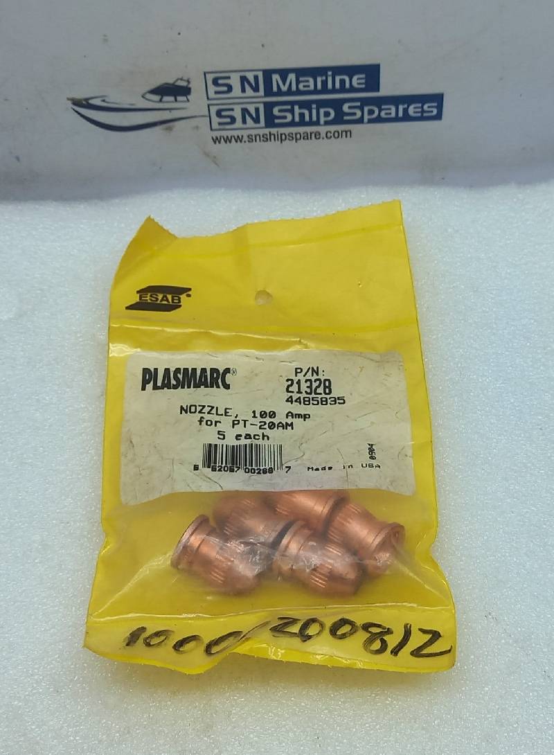 Esab 21328 Plasmarc Nozzle 100Amp 5Pcs In Lot