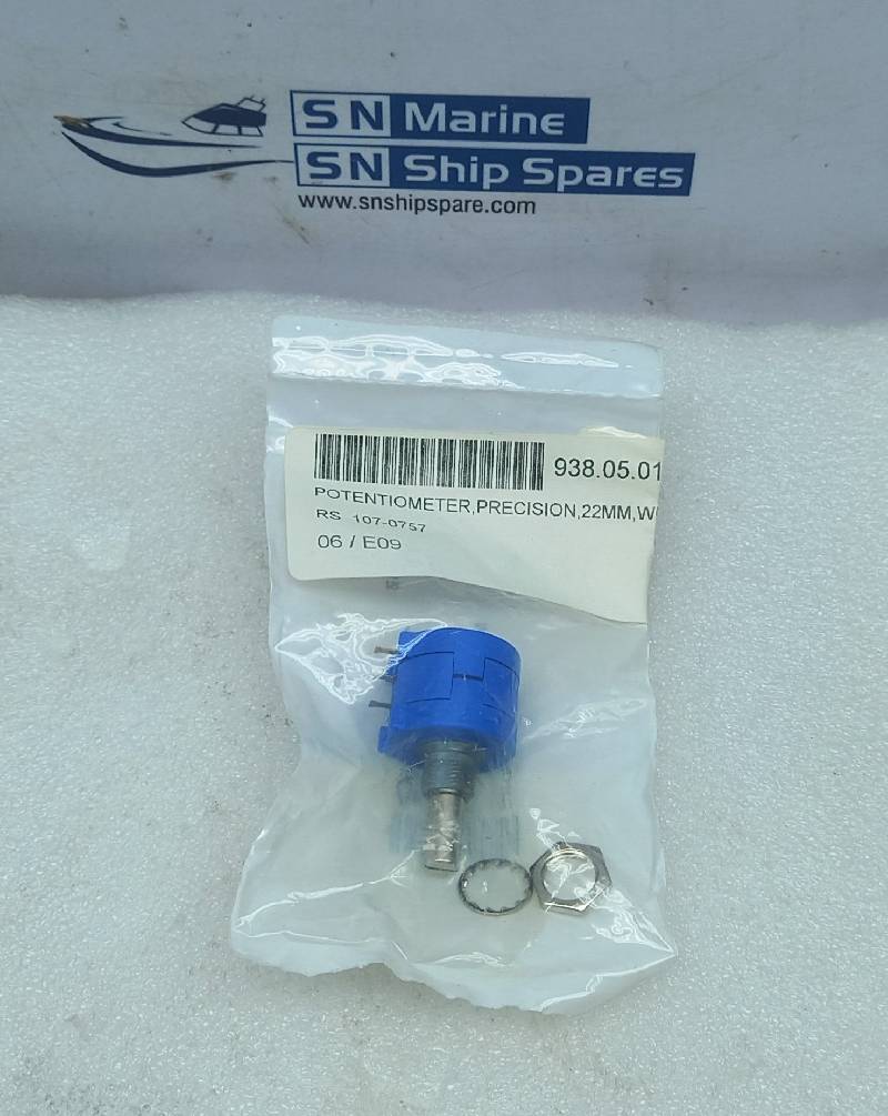 RS Components 107-0757 Potentiometer 22MM 3590S-2-102L