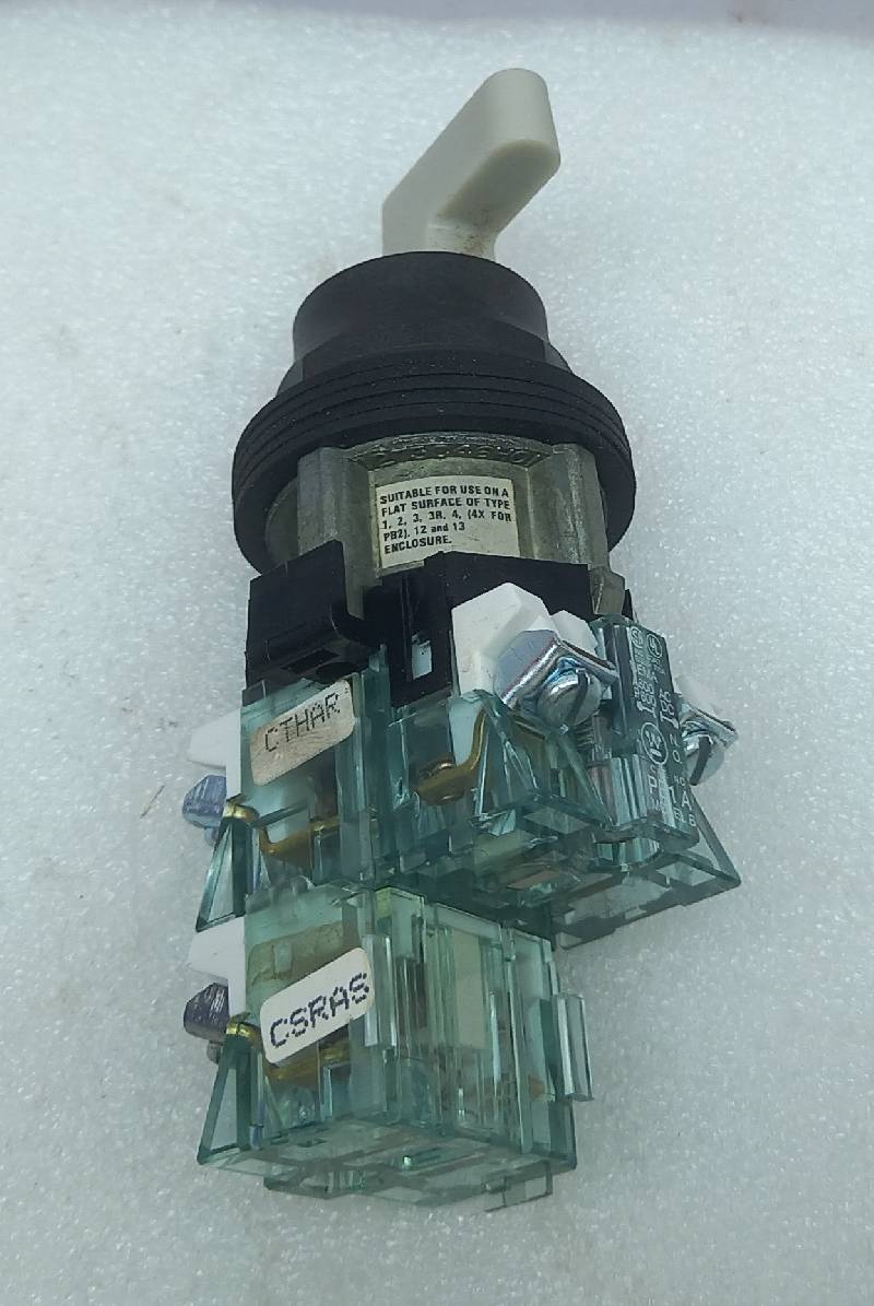 Westinghouse PB1 A Selector Switch Model B A600 AC P600 DC