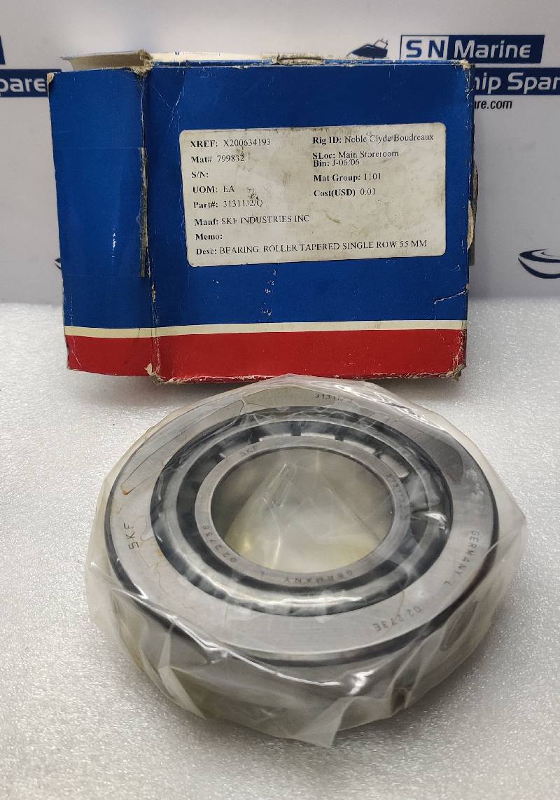 SKF 31311 J2/Q Single Row Roller Tapered Bearing 55MM