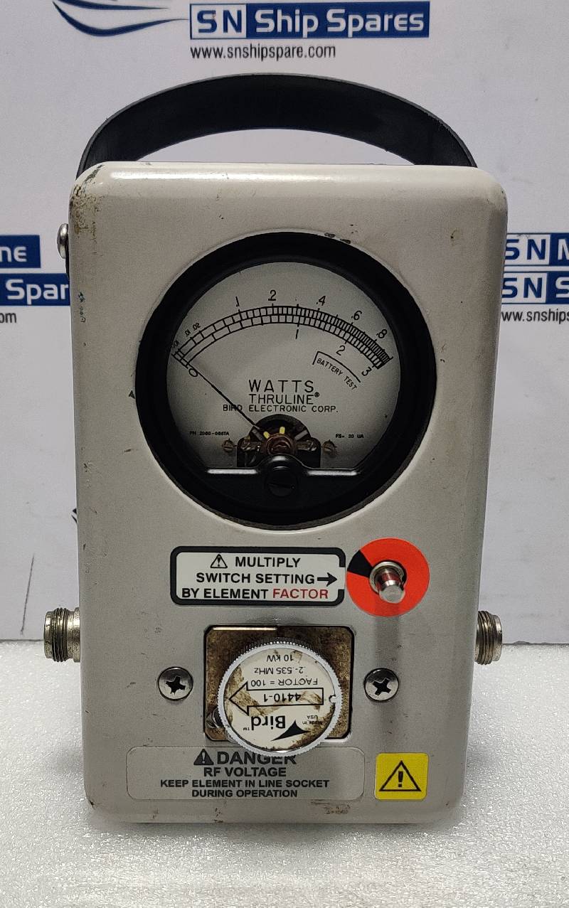 Bird Technologies 4410A Thruline RF Wattmeter 50 Ohms