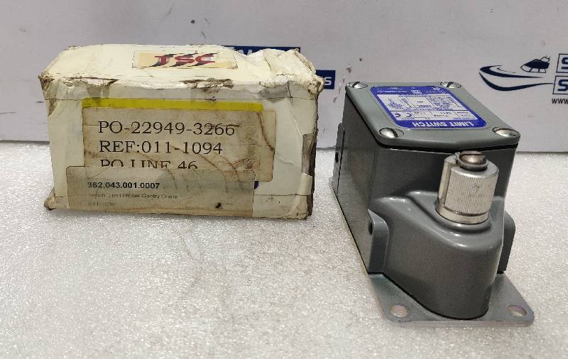 Square D TUB4 Limit Switch Series D Class 9007 120-600V 20A