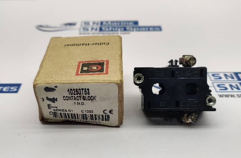 Cutler-Hammer 10250T53 Contact Block 1N.O. Series D1 C1202