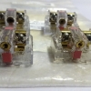 General Electric CR205X Auxillary Contact Block Adder 250V Max600VAC -6 pcs Lot