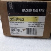 GE MACHINE TOOL RELAY CR2810A14AC2 10-AMP 600V MAX 4 POLE COIL 115V 60HZ