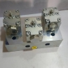 Hydac valve block 330656S Hydraulic Pressure Vlv block w/3pc KHP-10-1112 5000PSI