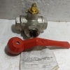 Ball Valve 3-Way DN25 - TVL - Italy - 2pc lot