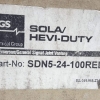 EGS Sola Hevi Duty SDN5-24-100RED Power Supply