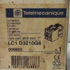 Telemecanique LC1 D3210G6 Contactor 120V 60Hz