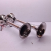 Farbin Stainless Steel Horn 12V Compact Dual Trumpet Electric Horn