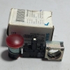 Siemens 3SB3 648 6BA20 Indicator Light With Red Lens