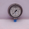 HITEC PRODUCTS/ STEWART 316 S.S  TUBE PRESSURE GAUGE  0-8000 PSI  0-550 BAR 