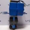 Plast-O-Matic Q1060-B Electric Actuated Valve True Blue 8572 Electric Actuator